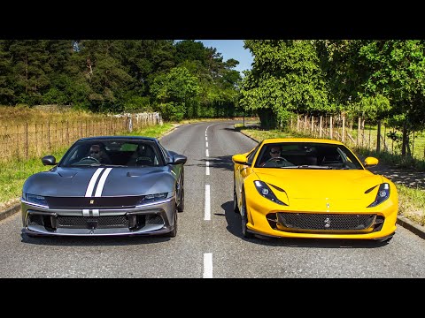 Thumbnail for 812 Superfast vs 12Cilindri: Ferrari V12 Battle by Ferrari, Supercar, video, WiLL, Car, Ferrari 812 Superfast, vide