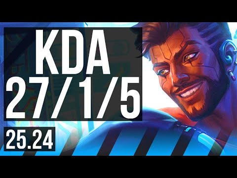 AKSHAN vs CASSIOPEIA (MID) | Good KDA: 27/1/5, 49K damage | NA Master | 25.24