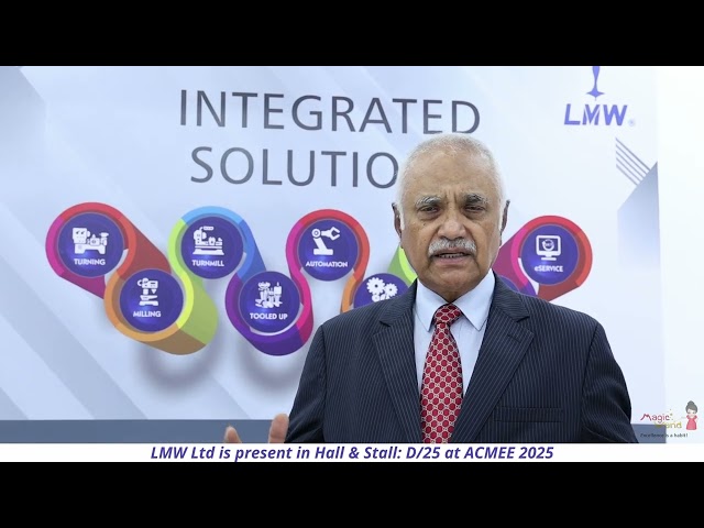 Soundhar Rajhan K, Chief Strategy Officer, LMW Ltd presents Outlook on Indian Manufacturing Sector