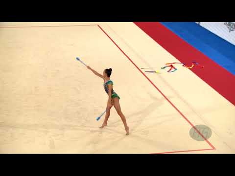 LEARMONT Phoebe (AUS) - 2019 Rhythmic Junior Worlds, Moscow (RUS) - Qualifications Clubs
