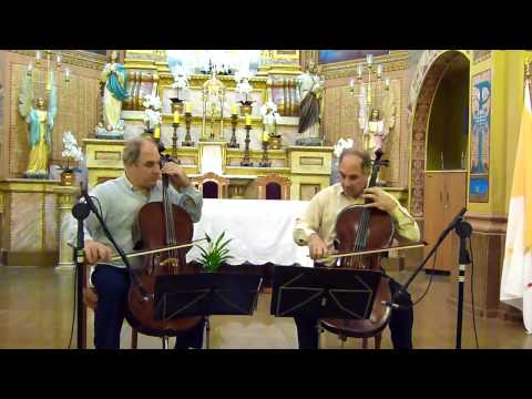 Fantasia Baiana p/ 2 violoncelos - Alexandre Espinheira  - Duo Santoro