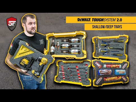 The DIY SECRET COMPARTMENT in Your DeWalt Toughsystem Trays!