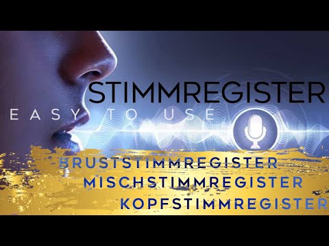 STIMMREGISTER - EASY TO USE