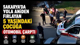 Yola Aniden Fırlayan 5 Yaşındaki Çocuğa Otomobil Çarptı