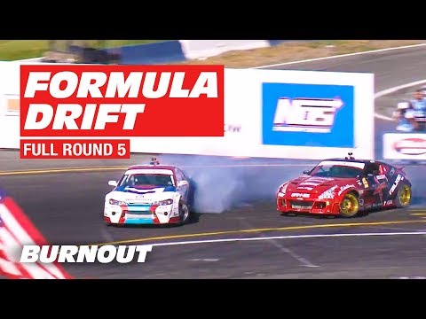 Formula Drift Black Magic Championship 2018 | FULL Round 5 | BURNOUT