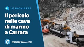 Il pianeta marmo, ecco cosa succede dentro le cave di Carrara
