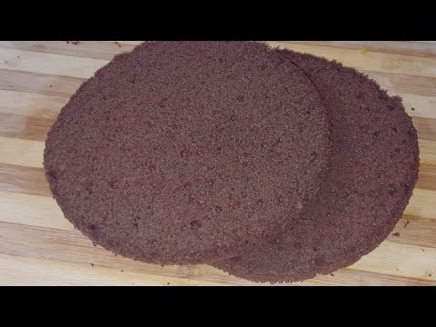 চকলেট স্পঞ্জ কেক | Chocolate Sponge Cake Without Oven | Chocolate Cake Recipe By (Kitchen With Nipu)