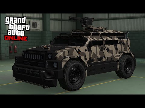 GTA 5 Online - HVY Menacer (Boss Hunting Truck) - DLC Vehicle Customization