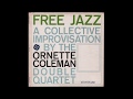 The Ornette COLEMAN Double Quartet - FREE JAZZ - A Collective Improvisation By (1961) full Album