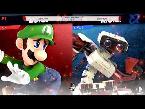 Boston University Smash Society Doucette (ROB) vs Scot (Luigi) - Smash Ultimate SSBU
