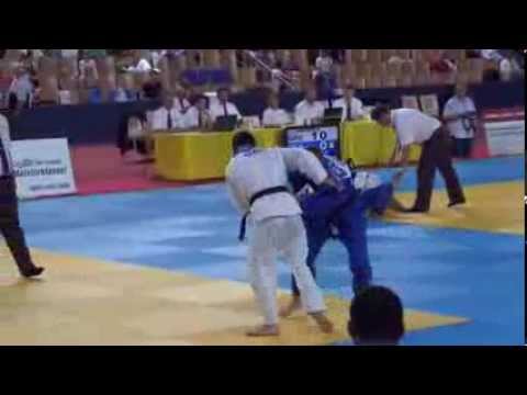 EJC Berlin 2013  -55 kg Eliminatory Sachaleli (GEO) - Heyder (GER)