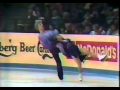 Torvill Dean GBR 1984 Worlds Ice Dancing Free Dance US CBS Bolero