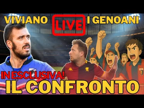 🎙️ EMILIANO VIVIANO vs GUARDO IL GENOA CON PAPÀ! 🚨CI CHIARIREMO O NO? | Esclusiva Live!