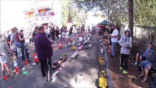 preview picture of video 'Tamiya RC Semi Trucks NSW meet @ Penrith Working Truck Show Mar 2015'