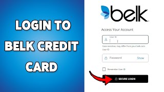How To Login Belk Credit Card 2024 | Belk Credit Card Account Sign In Guide