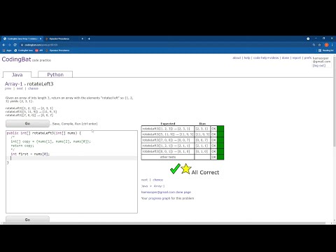 Codingbat Array1 Frontpiece