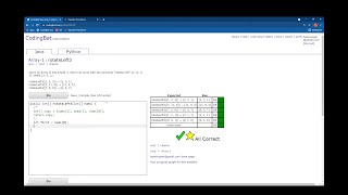 CodingBat Walkthrough: Array-1