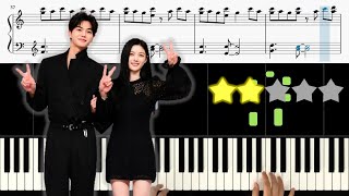 Download lagu NewJeans - Our night is more beautiful than your Day [My Demon OST Pt.1] 🎹《Piano Tutorial》 ⭐⭐☆☆☆ mp3