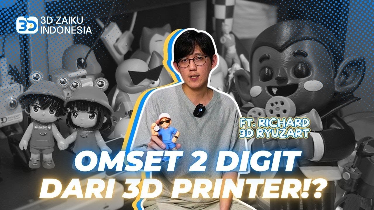 PROFIT FROM THE 3D PRINTER BUSINESS⁉️THE FOLLOWING WORDS FROM RICHARD 3D RYUZART