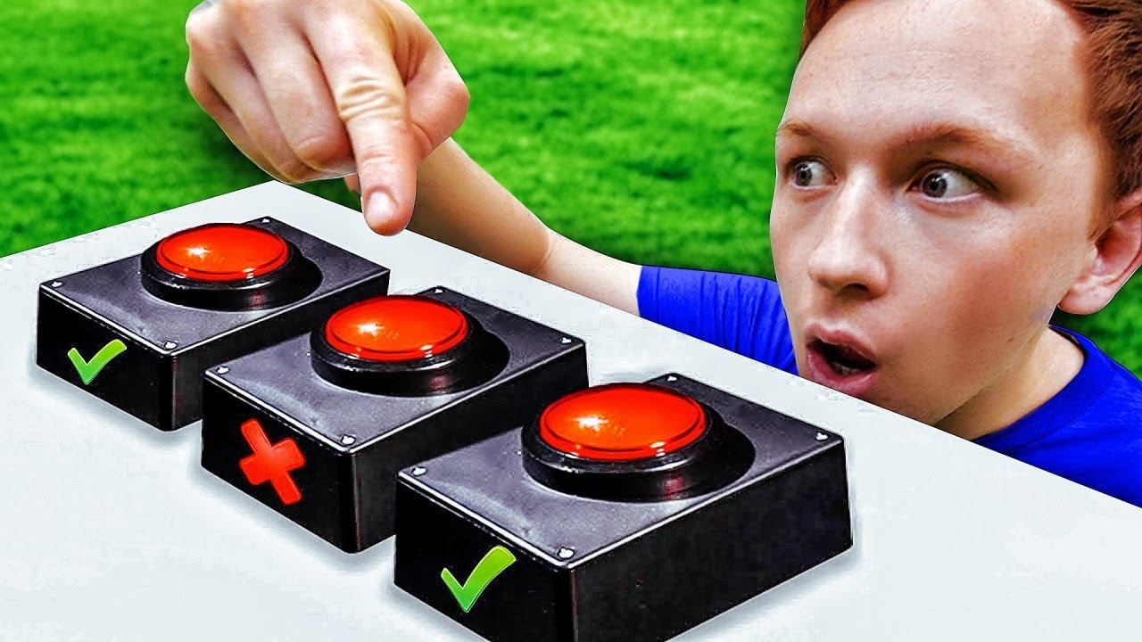 НЕ НАЖИМАЙ на НЕПРАВИЛЬНУЮ КНОПКУ, чтобы ПОЛУЧИТЬ СЕКРЕТНЫЙ ПРИЗ! Челлендж!