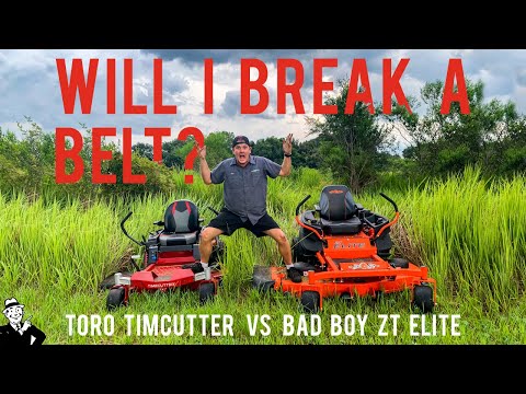 Bad Boy vs TORO Timecutter Residential Mowers