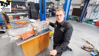 2018 Nissan LEAF 30-kilowatt battery cell replacement