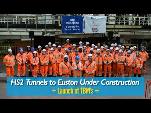 HS2 Tunnelling to Euston Has Started