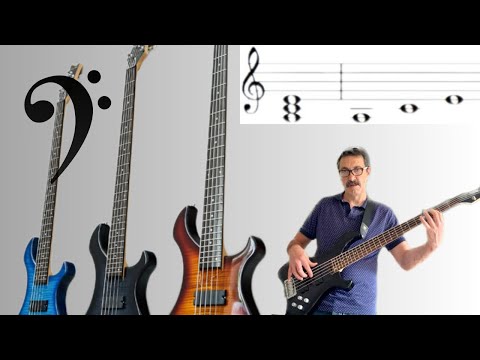 Le triadi sul basso elettrico