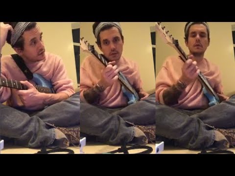 John Mayer Gives Guitar Lessons to his fans | Instagram Live Stream | 4 February 2018