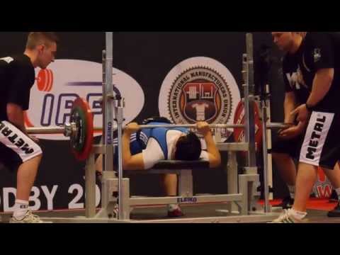 Susanna Torronen (FIN) 1.att.: 100 kg 2014 IPF World Benchpress Championships