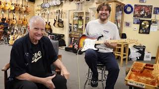 Video thumbnail for Norm and his 1958 Fender Stratocaster Sunburst by Normans Rare Guitars