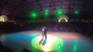 Gustavo Rosas. Tango con Gisela Natoli en TARBES Tango Festival.Agosto 2018.Francia.