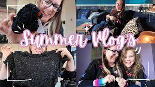 Summer Vlog’s 6: I bought a Dachshund! (crochet!), Cosy knitting on my Lento & garden plans...
