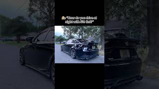 5% Tint #shadowschroeder #nightmommedia #lexus #tintedwindows #carmeme #lexusis