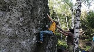 Video thumbnail of Uklízečka, 6C+. Sněžník