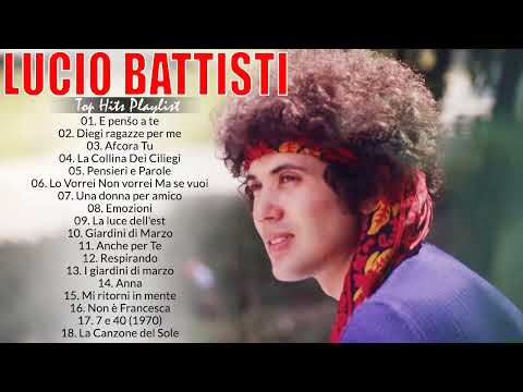 Lucio Battisti Canzoni Più Famose🌿🌿Le Migliori Canzoni di Lucio Battisti🌿🌿Canzoni di Lucio Battisti