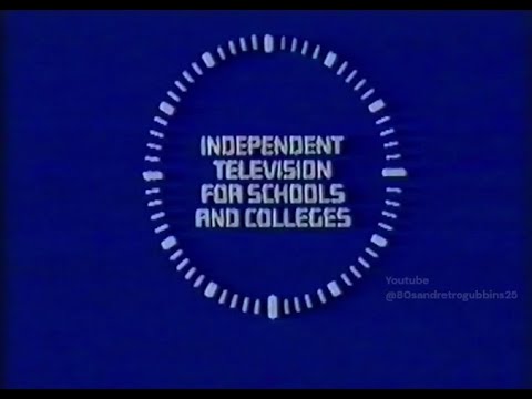 ITV Schools clock continuity error (title appears very late, and off-centre)