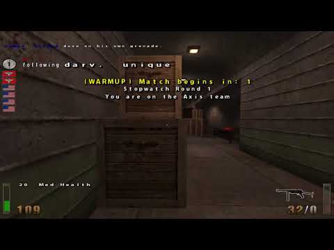 RTCW: unique vs. wArning! - CB EuroCup X Groupstage (09.29.04)