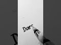 ️ Handwriting Shorts Lettering Shortsfeed Satisfying Short Darsh Requestedname