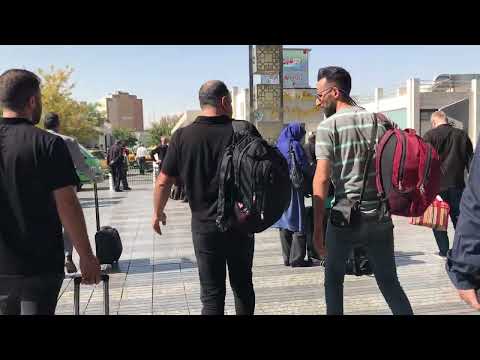 Train Travel in Iran / Tehran to Mashhad City Vlog ایران