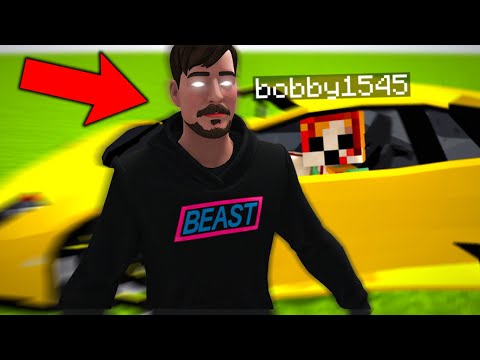 BOBBY1545 EFSANESİNİ MR.BEAST İLE TROLLEDİM !! - Minecraft
