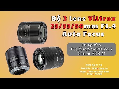 Ống kính Viltrox AF 23mm F1.4 AF cho Fujifilm/Sony/Nikon