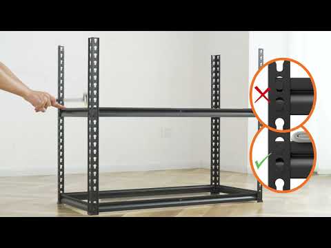 REIBII large garage shelf is coming! Easy installation for everyone，give it a try!