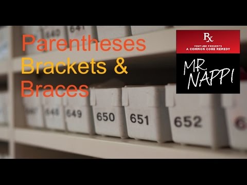 5th Grade Go Math Lesson 1.12 - How To Understand Parentheses, Brackets & Braces