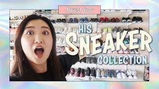 SNEAKERHEAD! His Sneaker Collection (Nike Dreams) | Crystall Cho