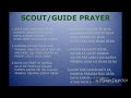 scout guide flag song and prayer