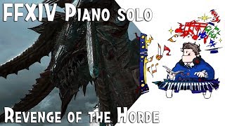 FFXIV : HEAVENSWARD - Revenge of the Horde for piano solo. Nidhogg theme 파판14:니드호그테마