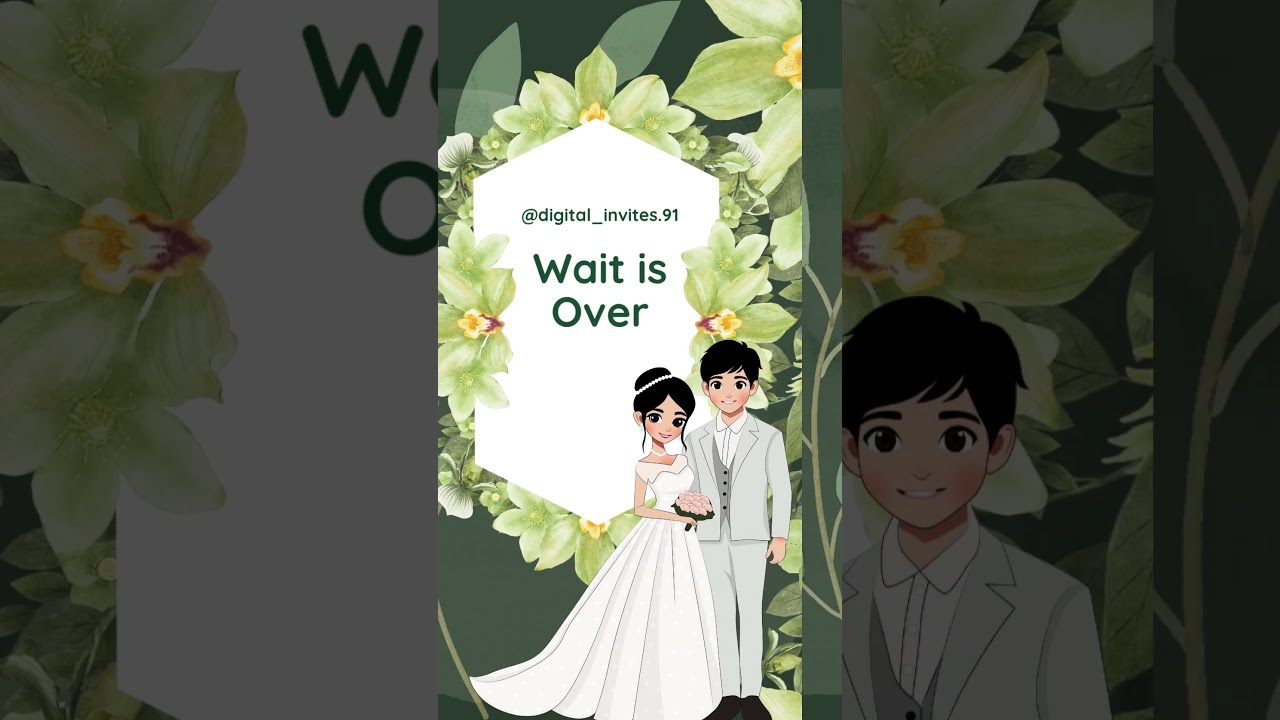 Elegant Celebration Announcement Card