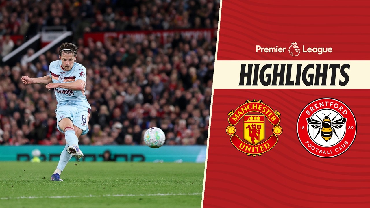 4월 28일 맨체스터 유나이티드 VS 브렌트퍼드 FC 축구하이라이트