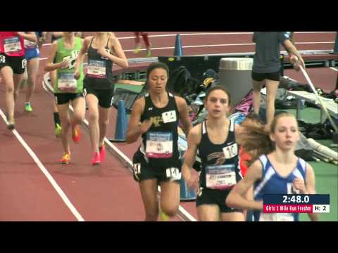 Girls Mile Freshman Section 2 - New Balance Nationals Indoor 2014